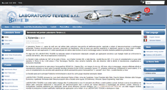 Desktop Screenshot of laboratoriotevere.com