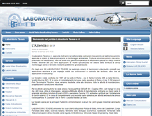 Tablet Screenshot of laboratoriotevere.com